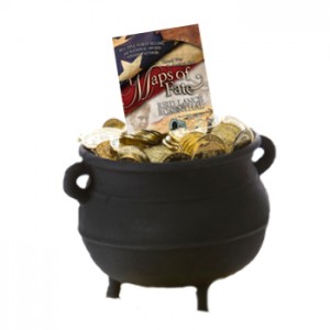 pot of gold with book